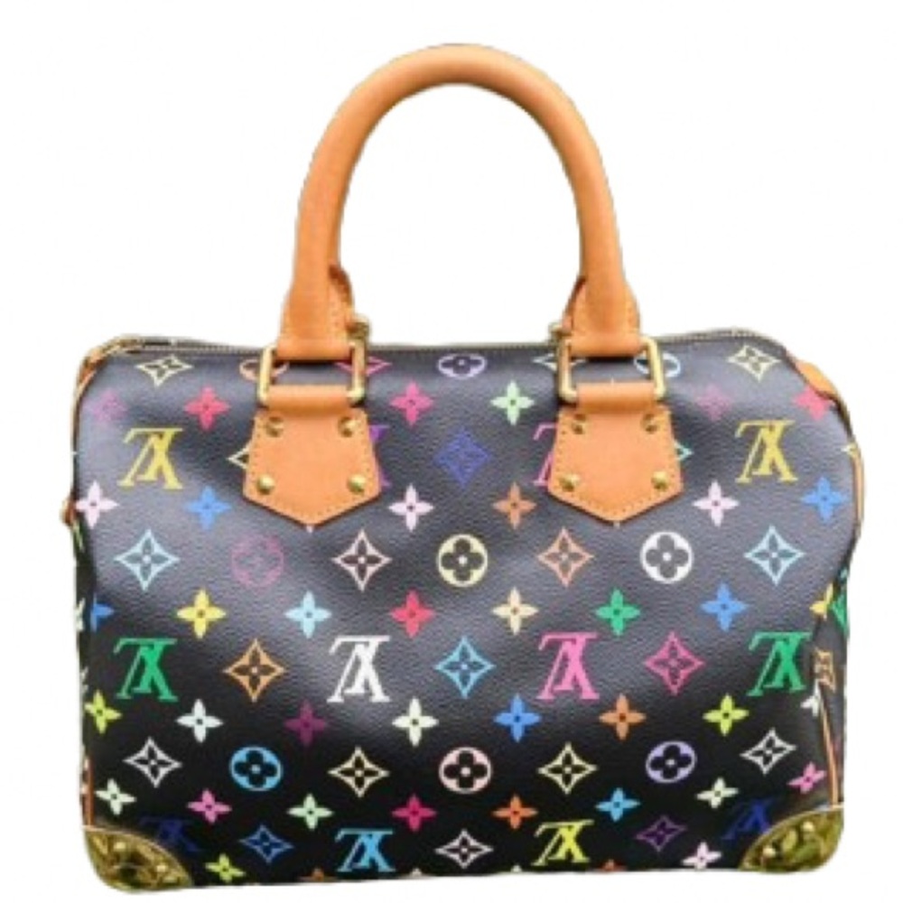 💎 MULTICOLOR 💎 SPEEDY 30 PURSE 
LOUIS VUITTON Takashi Murakami - Picture 11 of 13